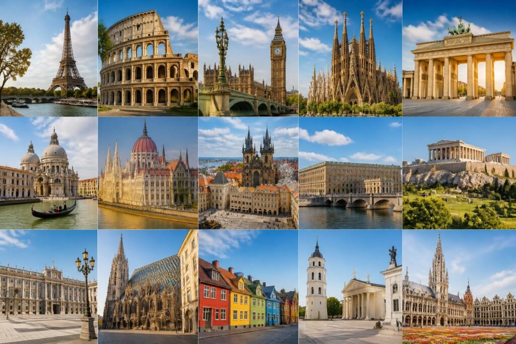découvrez 15 capitales européennes idéales pour un city break lors d'un long week-end. explorez culture, gastronomie et histoire au cœur des plus belles villes d'europe.