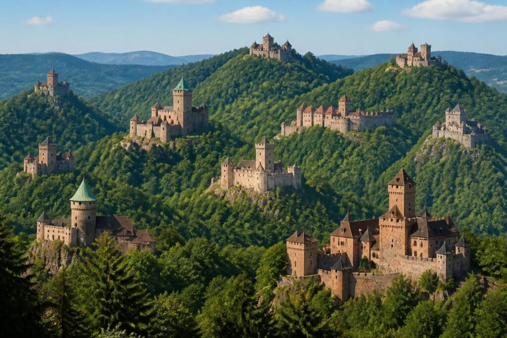 découvrez les 10 châteaux forts incontournables d'alsace à visiter en boucle pour un voyage historique et captivant au cœur de la région.