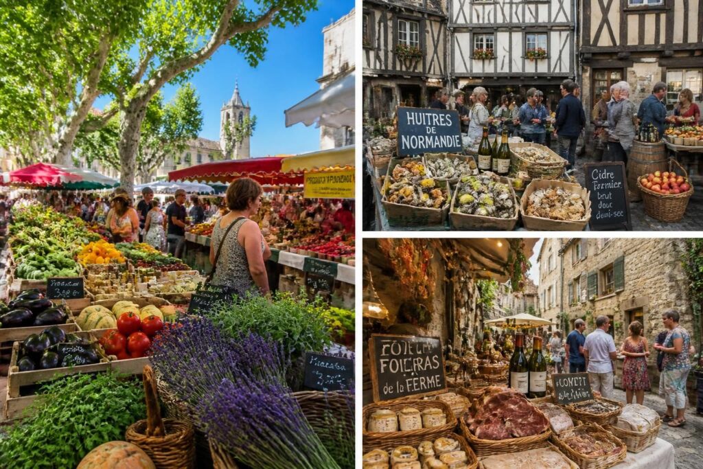 Les plus beaux marchés de France : Provence, Normandie et Sud-Ouest