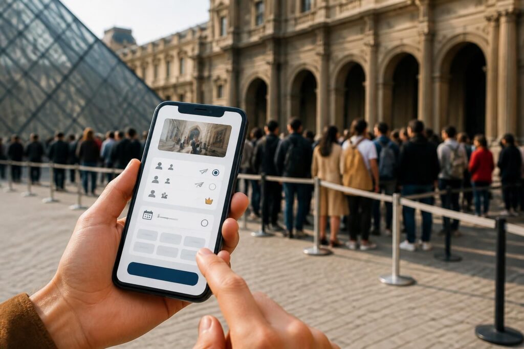 réservez facilement vos billets de musée avec options coupe-file, pass et créneaux horaires pour une visite rapide et organisée.