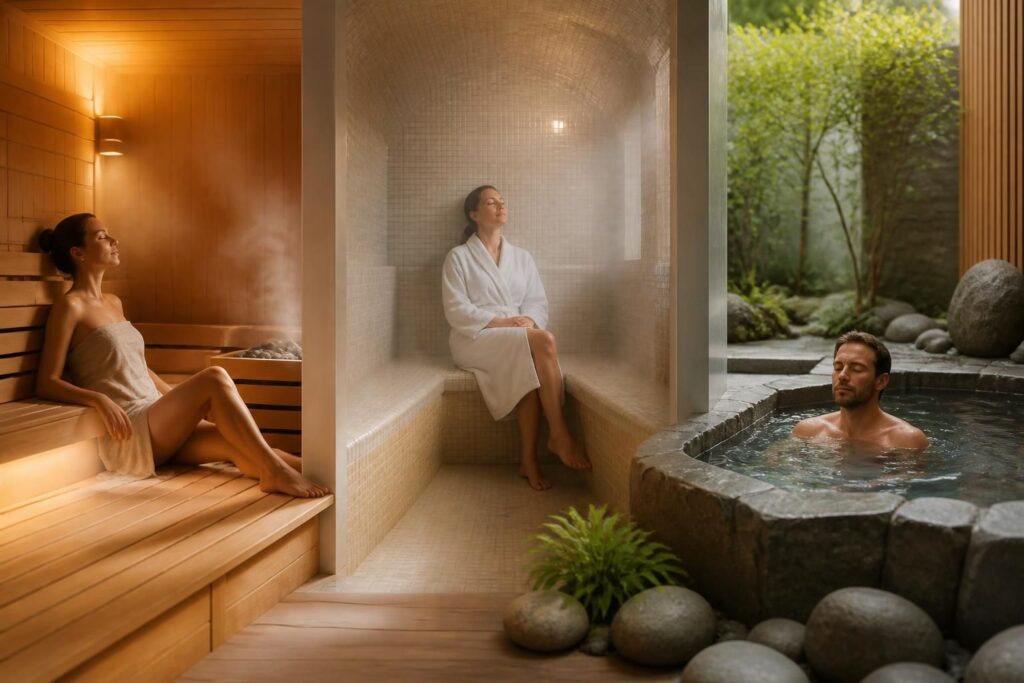 découvrez les bonnes pratiques et les contre-indications essentielles pour profiter en toute sécurité du sauna, hammam et bain froid. conseils santé et bien-être garantis.
