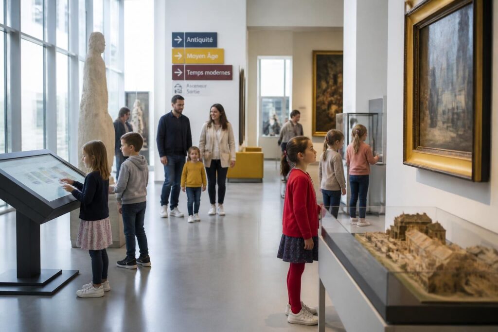 découvrez comment visiter un musée avec des enfants en optimisant les durées de visite, en choisissant des parcours adaptés et en utilisant des astuces pratiques pour rendre l'expérience ludique et éducative.