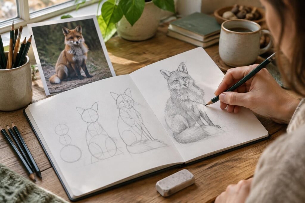 Comment dessiner un animal : conseils pour débuter et progresser rapidement